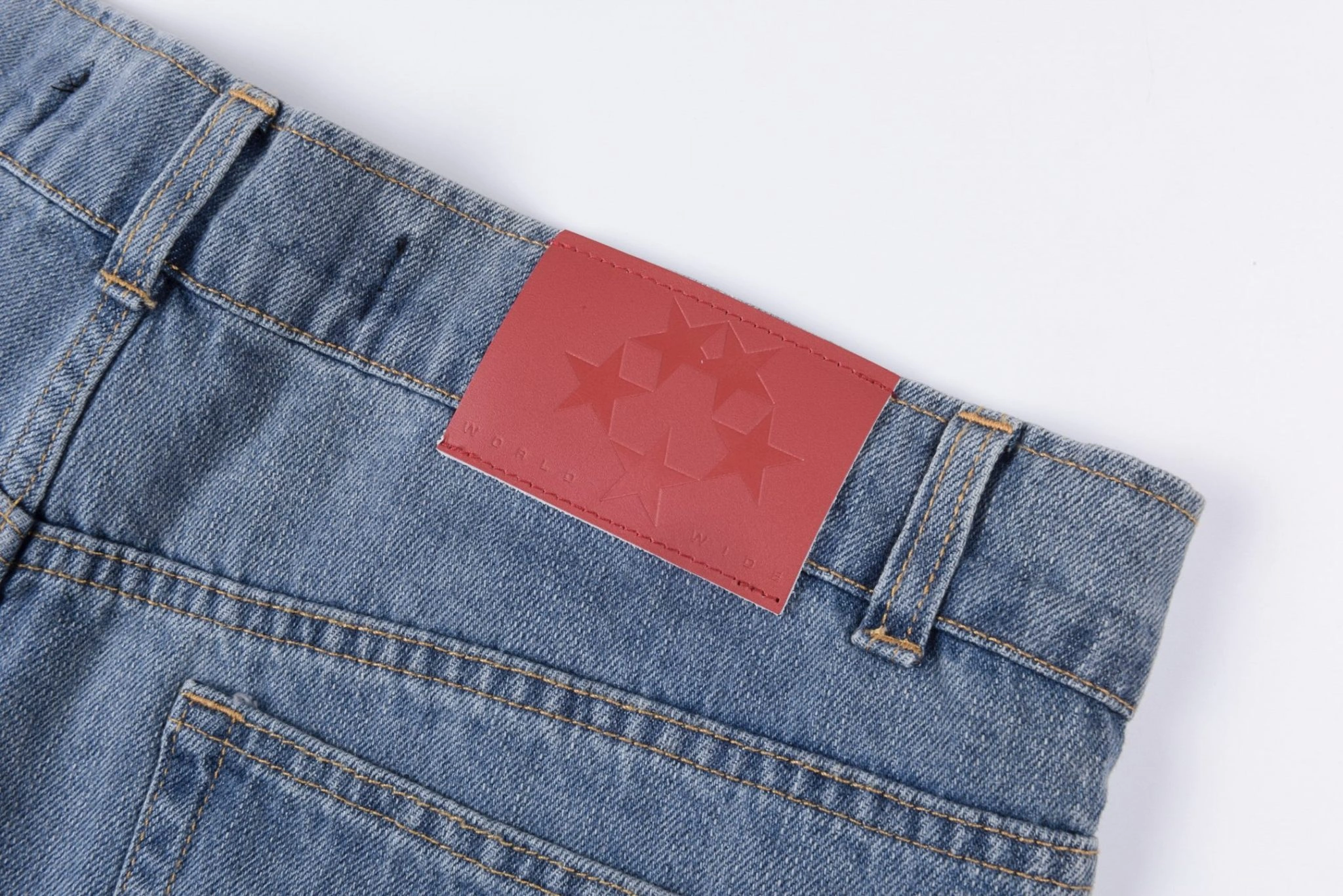 &wg.luxury- sp545r 555555 5star Vintage Denim shorts item:E-F021E0506